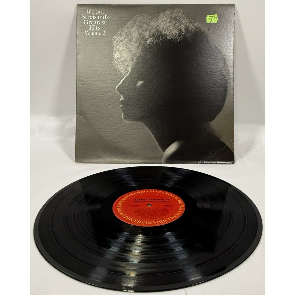 Barbra Streisand Greatest Hits Volume 2 Vinyl LP 12" Black 1978 Columbia FC35679